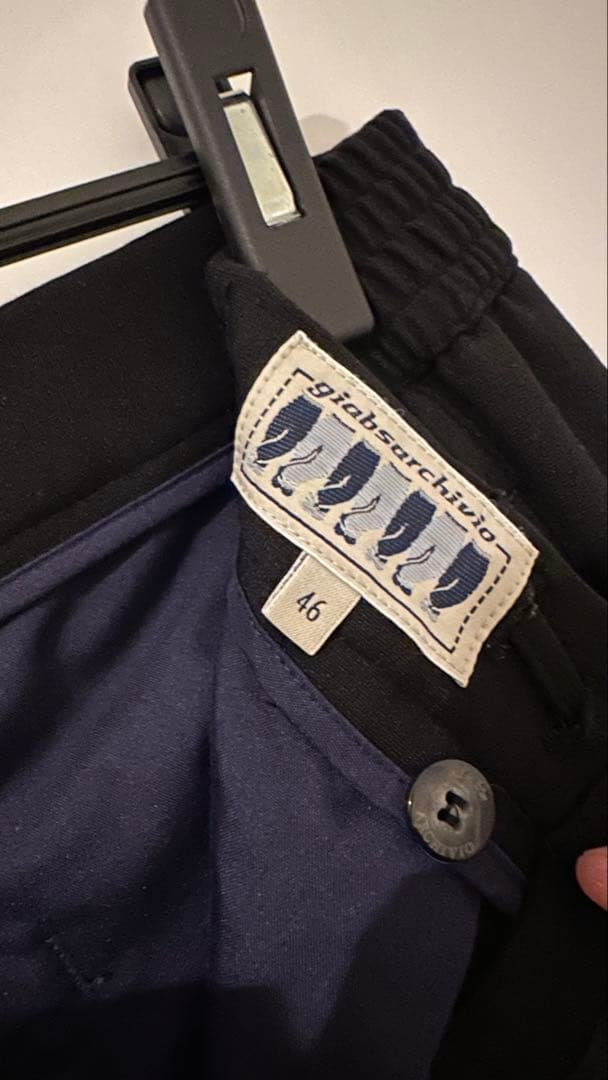 GIAB'S ARCHIVIO masaccio（マサッチョ）46 黒　美品