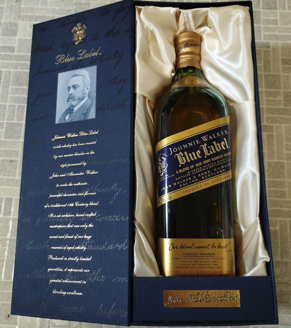 Johnnie Walker Blue Label 750ml ギフトボックス入