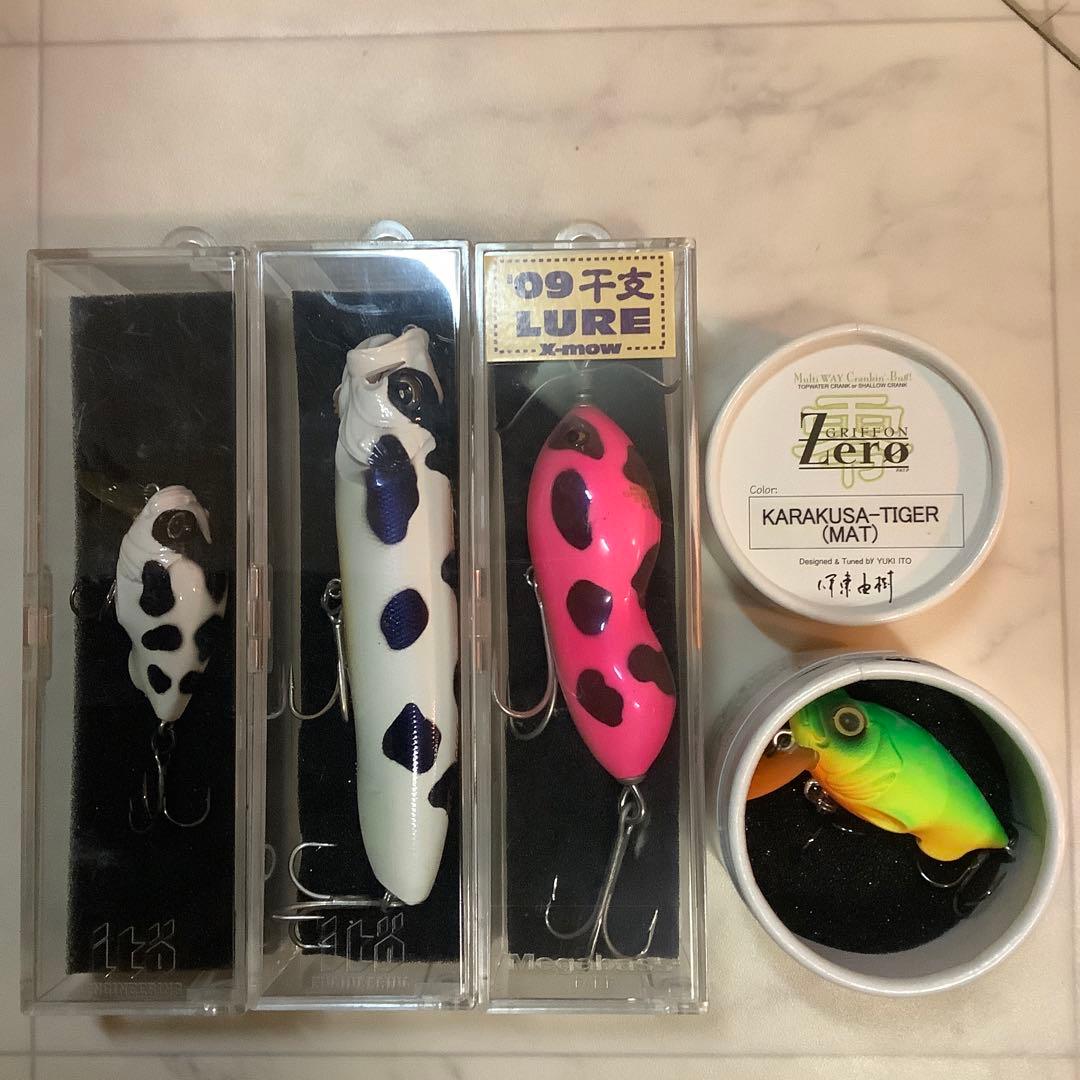 メガバス　干支ルアーなど　4個セット⭐︎