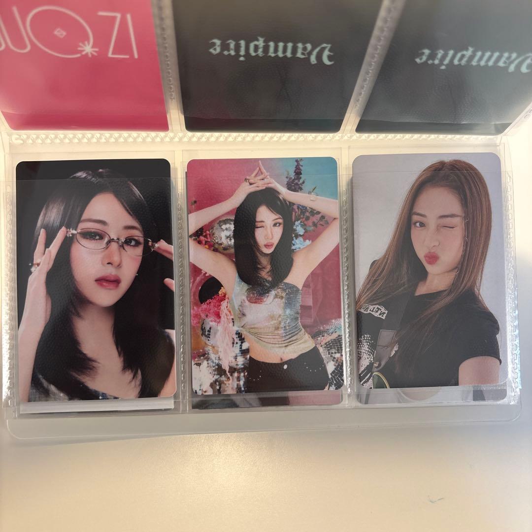 LE SSERAFIM トレカ (サクラ、ユンジン、カズハ) コメントでバラ売り