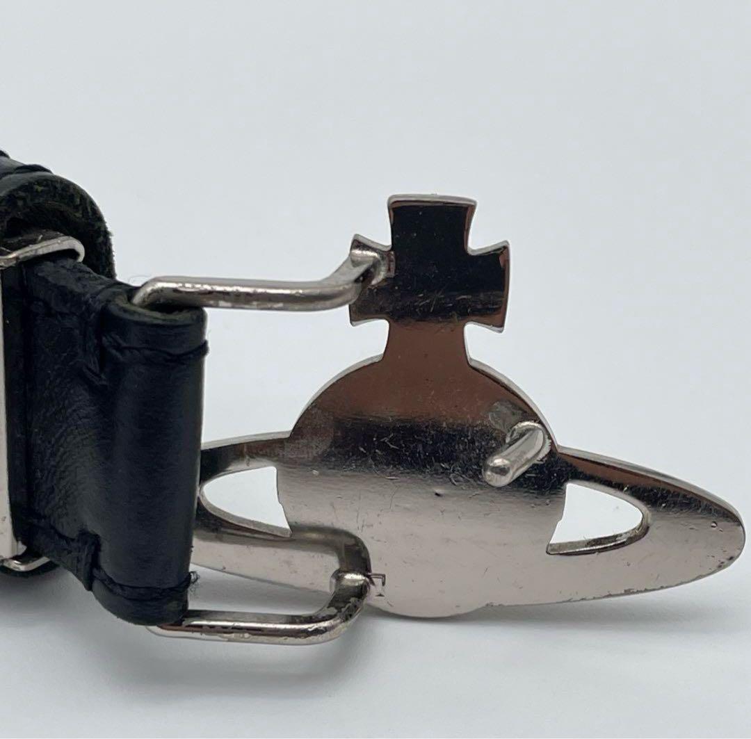 美品 vivienne westwood MANオーブバックル レザー ベルト
