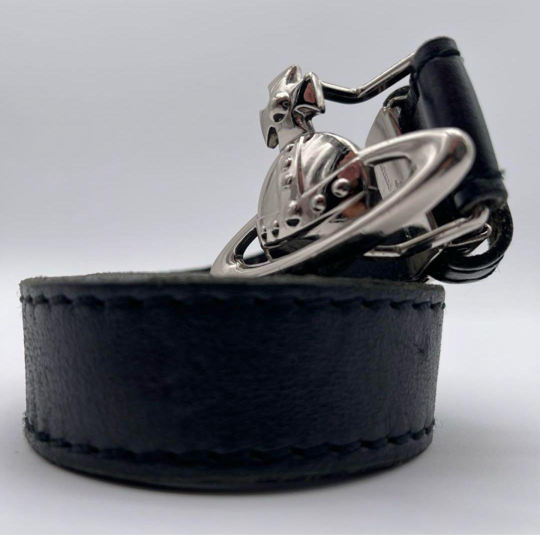 美品 vivienne westwood MANオーブバックル レザー ベルト