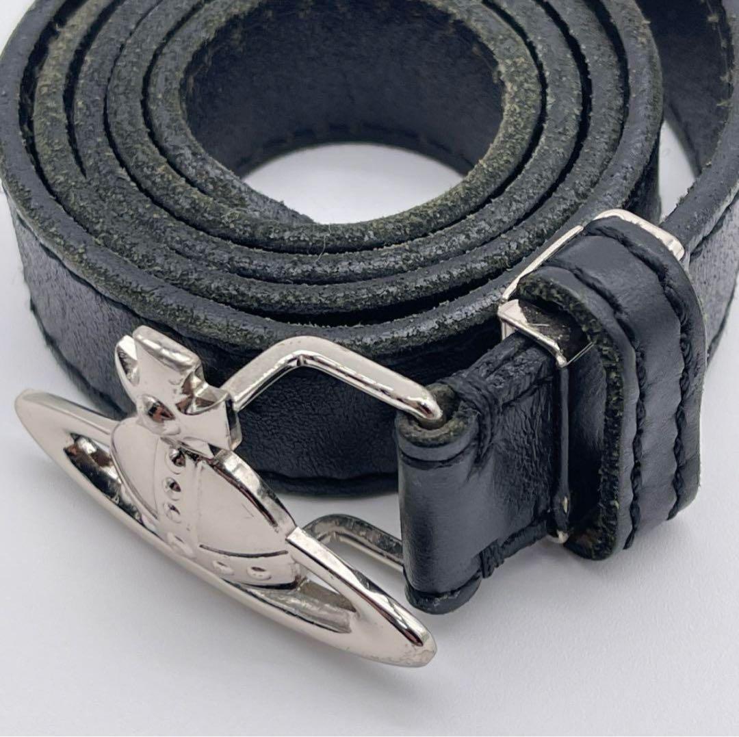 美品 vivienne westwood MANオーブバックル レザー ベルト