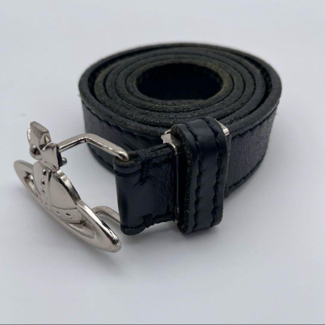 美品 vivienne westwood MANオーブバックル レザー ベルト