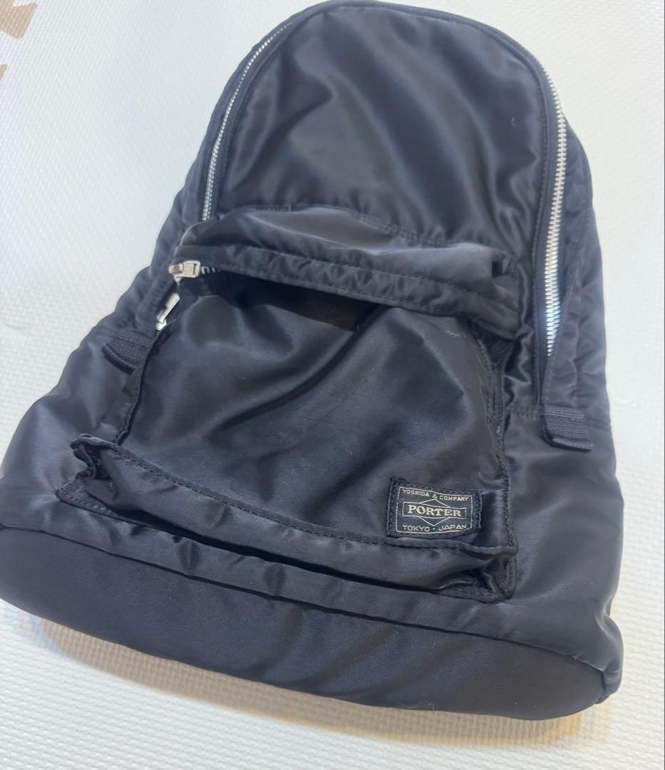 PORTER ブラック リュック　タンカー
