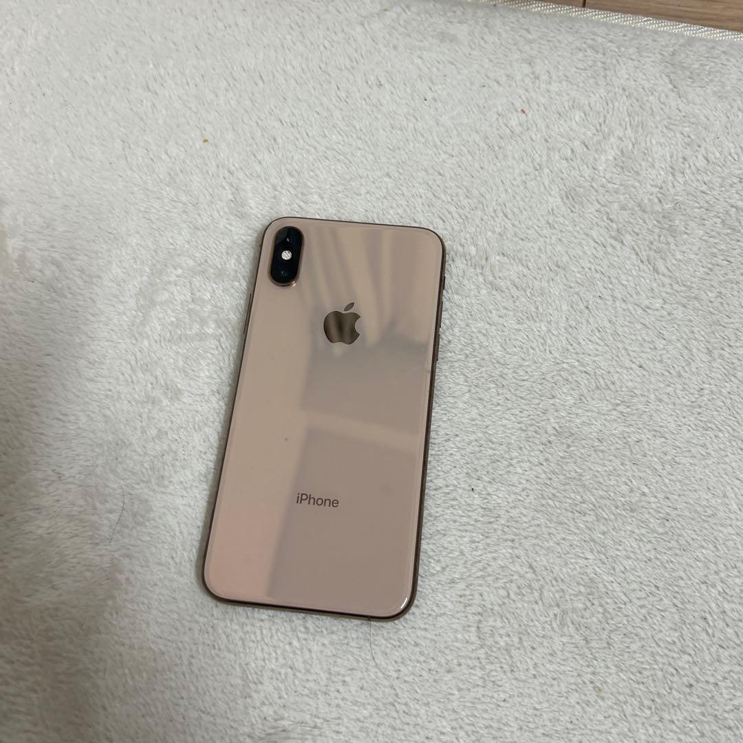 iPhone XSゴールド 本体 SIMカードロック解除済み　256GB