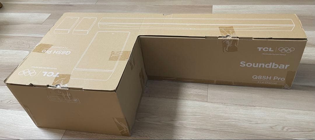 TCL Q85H Pro 7.1.4ch 860W サウンドバー