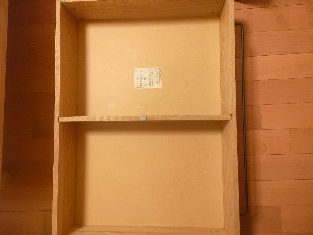 ◆2個セット◆ 無印良品 木製ベッドフレーム下収納 引き出しキャスター付 タモ