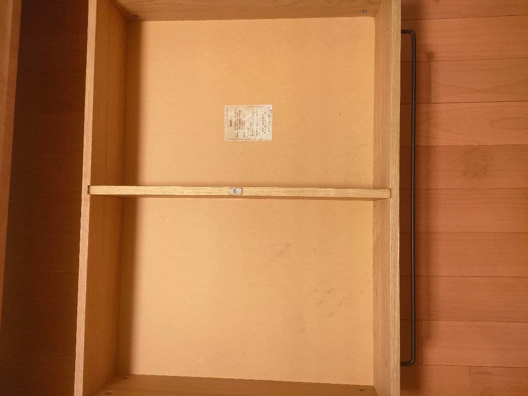 ◆2個セット◆ 無印良品 木製ベッドフレーム下収納 引き出しキャスター付 タモ