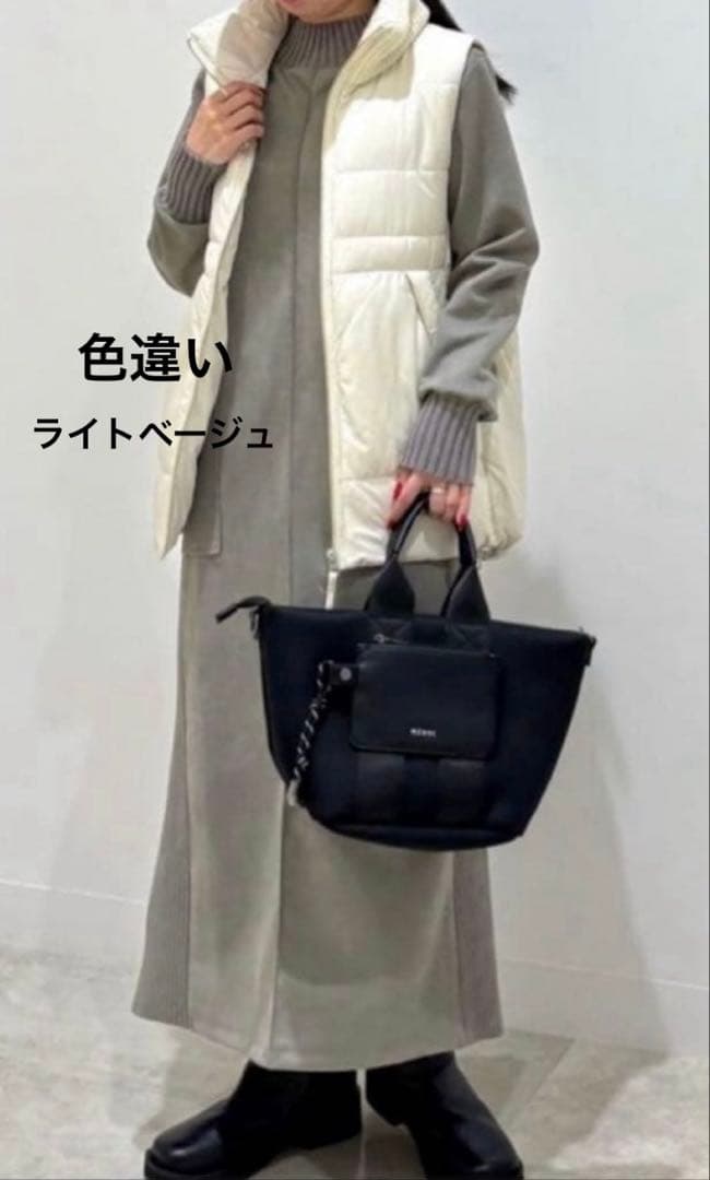 ＊百合＊ MEDOC originalフェイクスエードハイネックワンピース