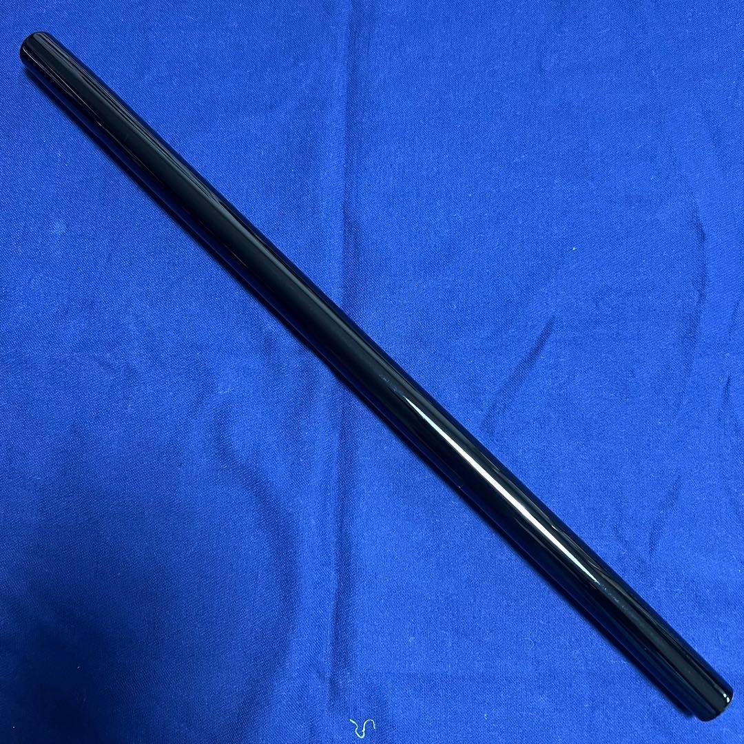 篠笛丸山 9本半調子 唄物 黒漆塗 笛袋付