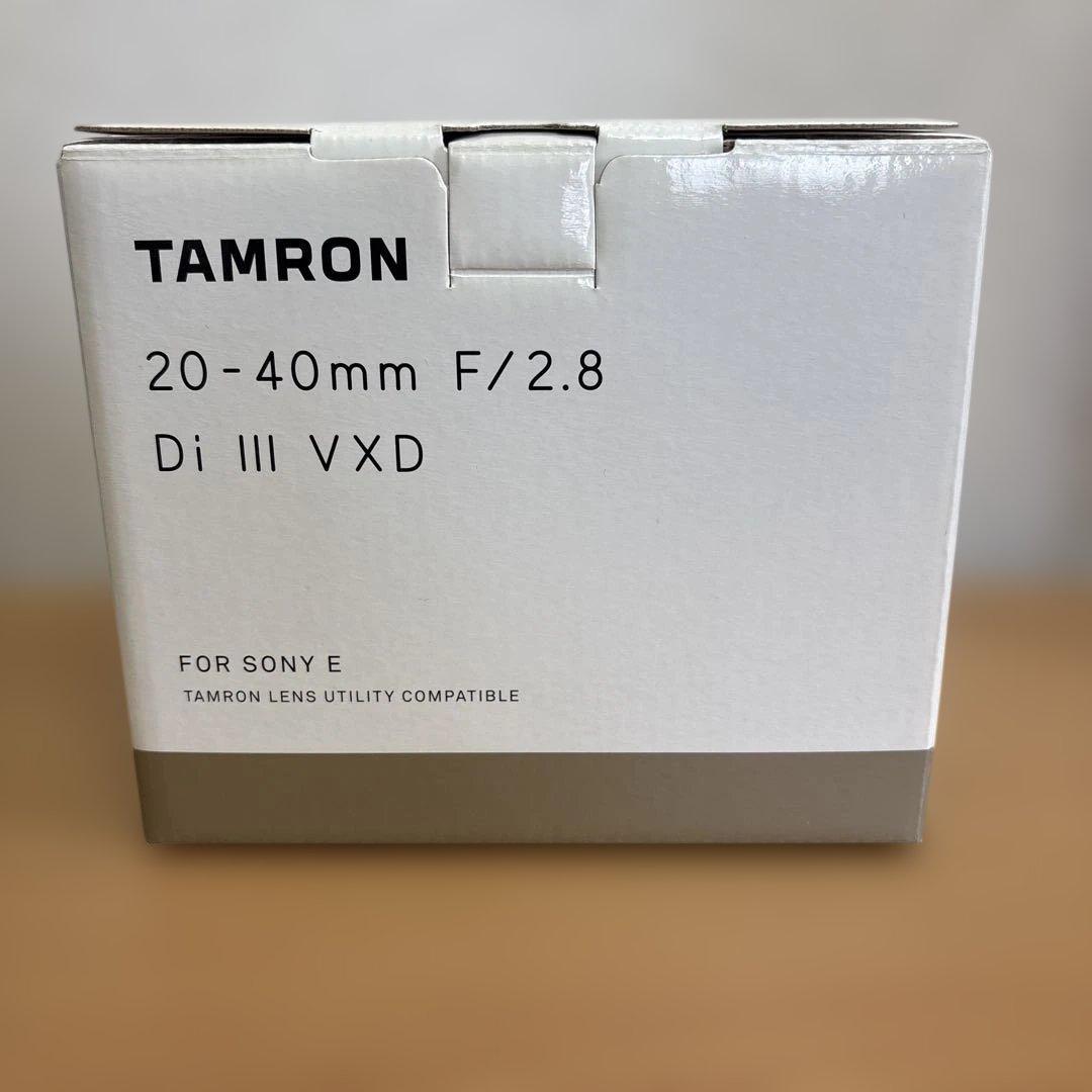 TAMRON 20-40mm F/2.8 Di III VXD (Eマウント)