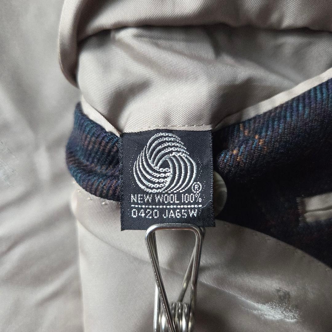 90s 日本製 Burberrys 金ボタン ホースロゴ ダブルブレスト 紺ブレ