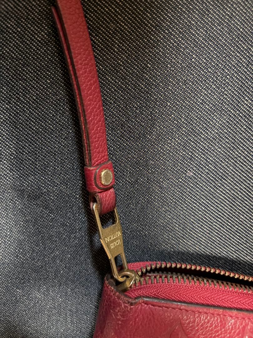 Louis Vuitton ピンクレザー 長財布