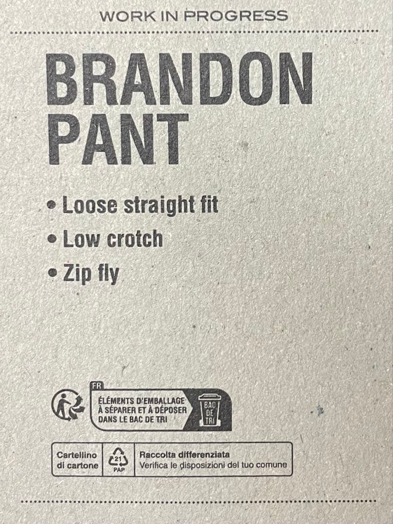 dakaraさま専用 Carhartt Brandon Pant XL ①