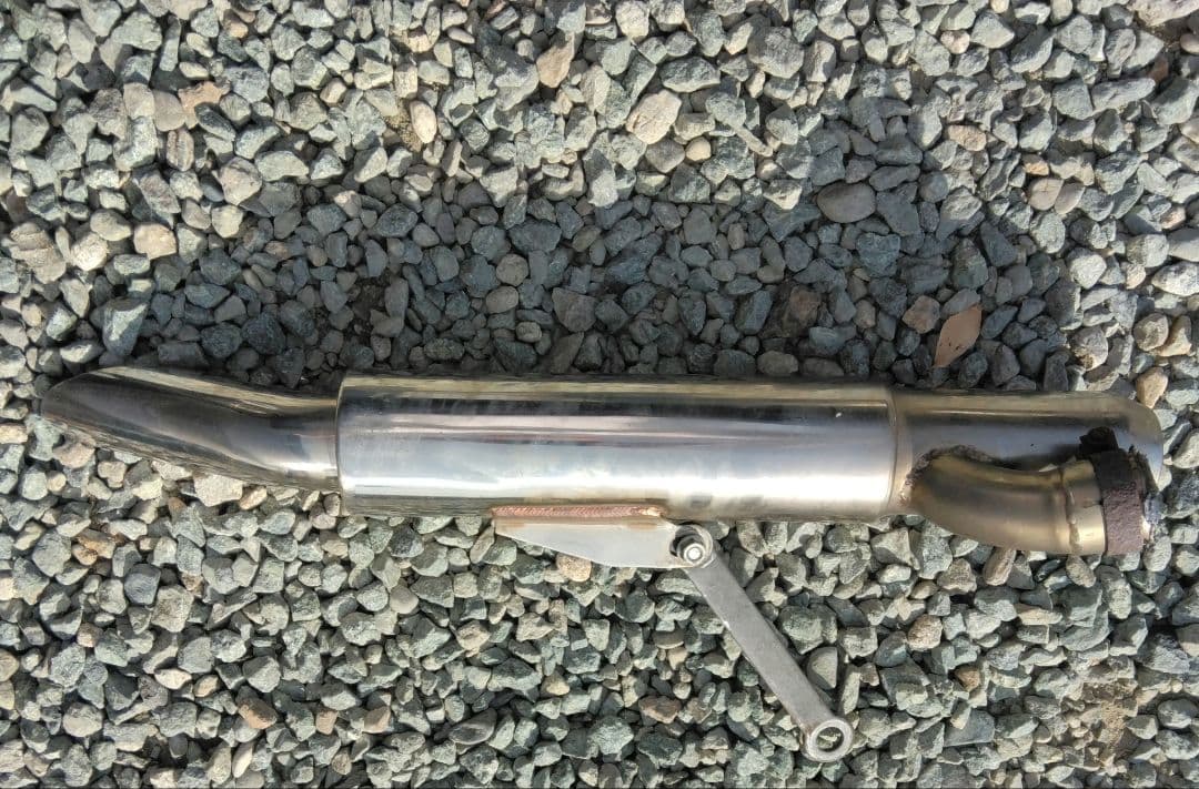 エリミネーター250v　社外マフラー