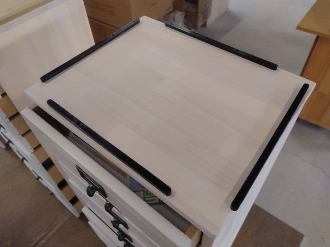 送料無料・天然木パイン・A4サイズ・いろいろ選べる多段チェスト6段