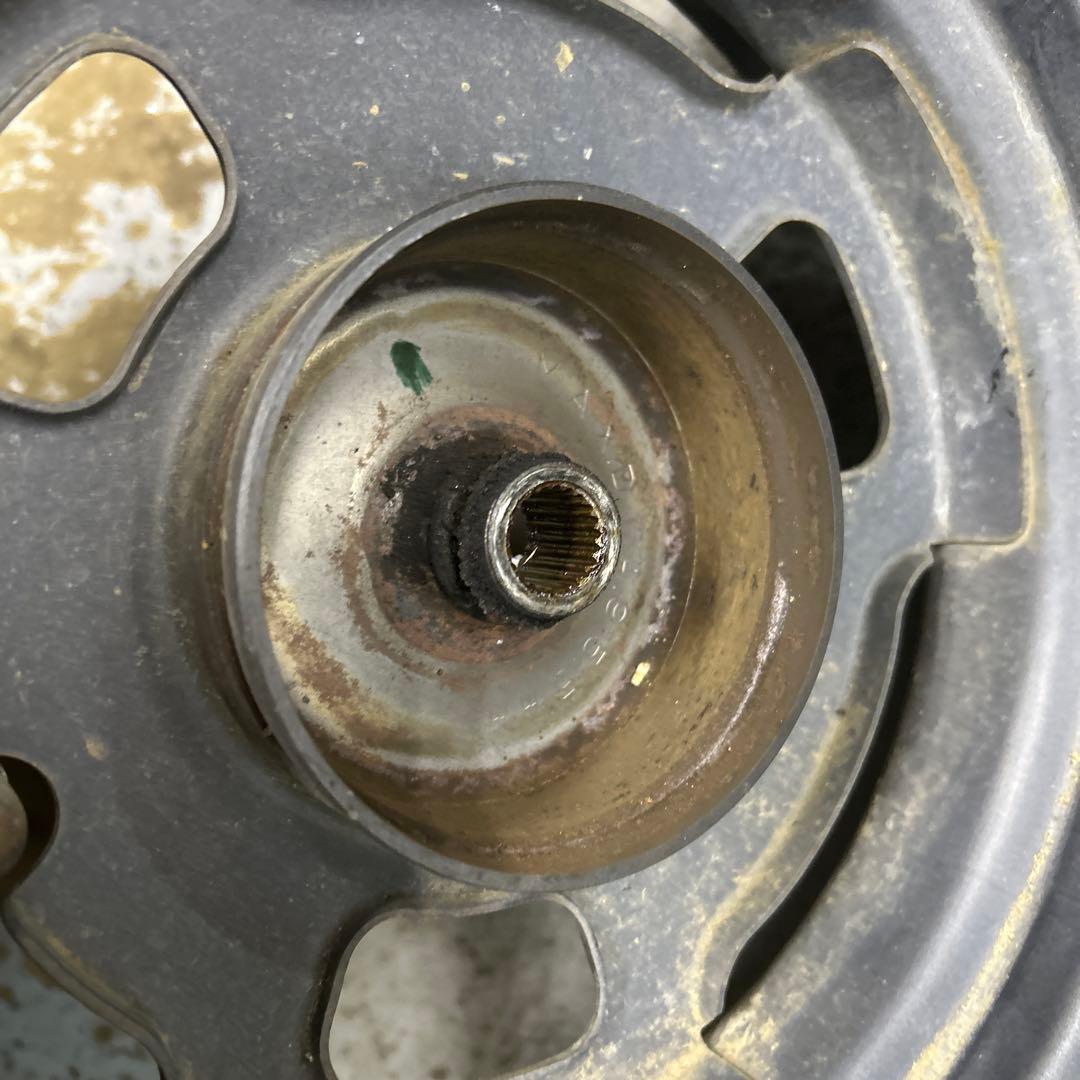 AF58 ズーマー　純正前後ホイールセット　流用やは補修ベースに