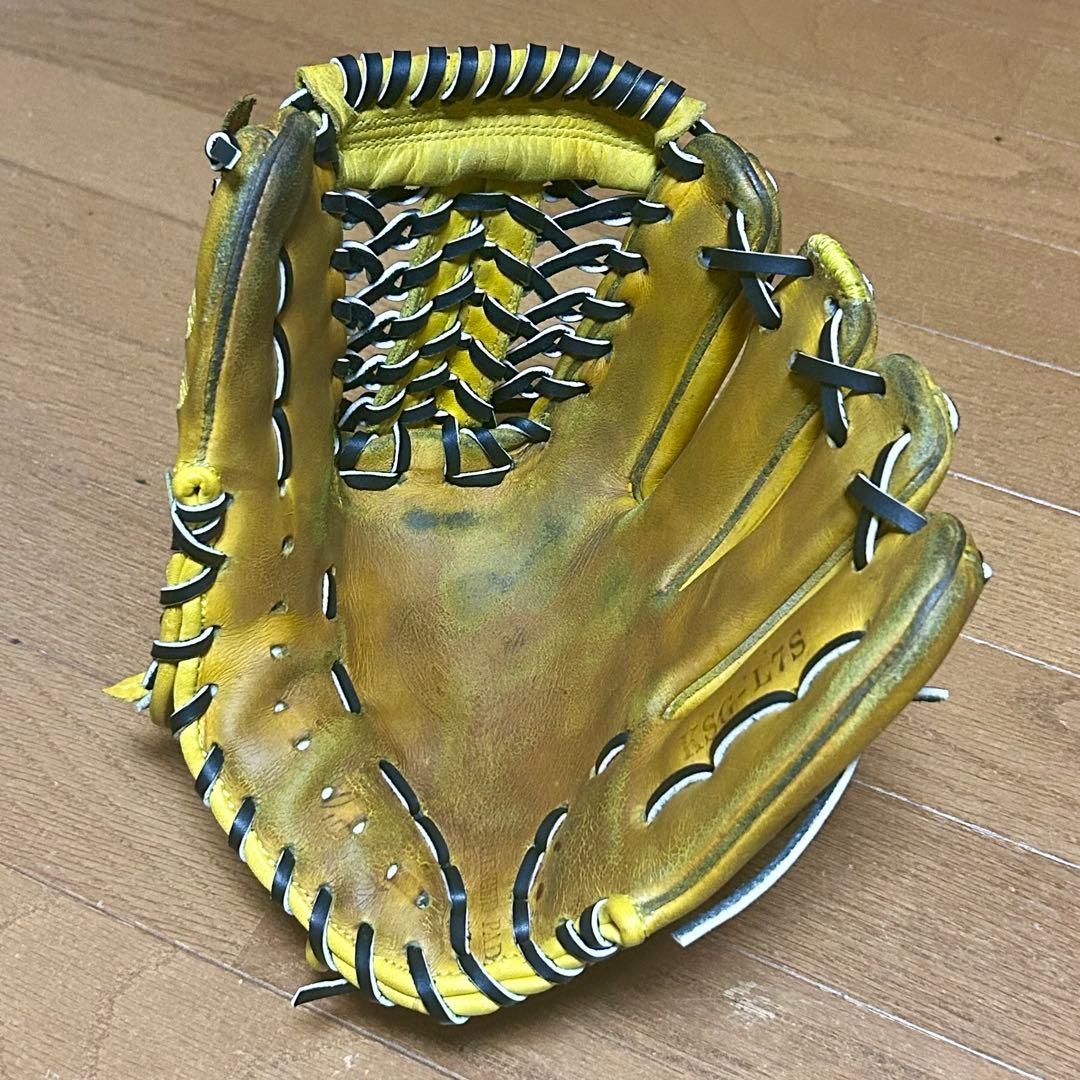 331.オーバーホールフルリペア品 久保田スラッガーKSG-L7S 硬式内野手用