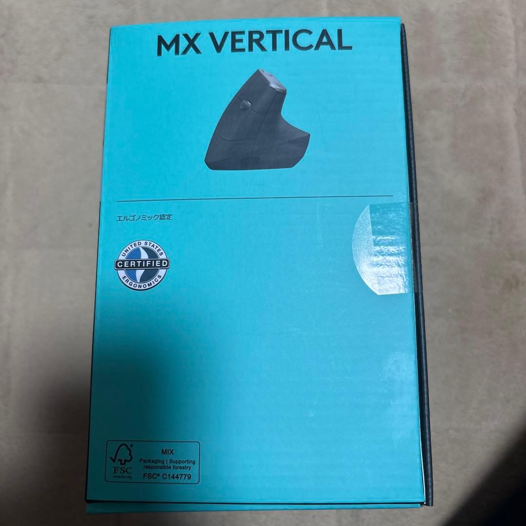 ロジクール アドバンス エルゴノミック ワイヤレスマウス グラファイト