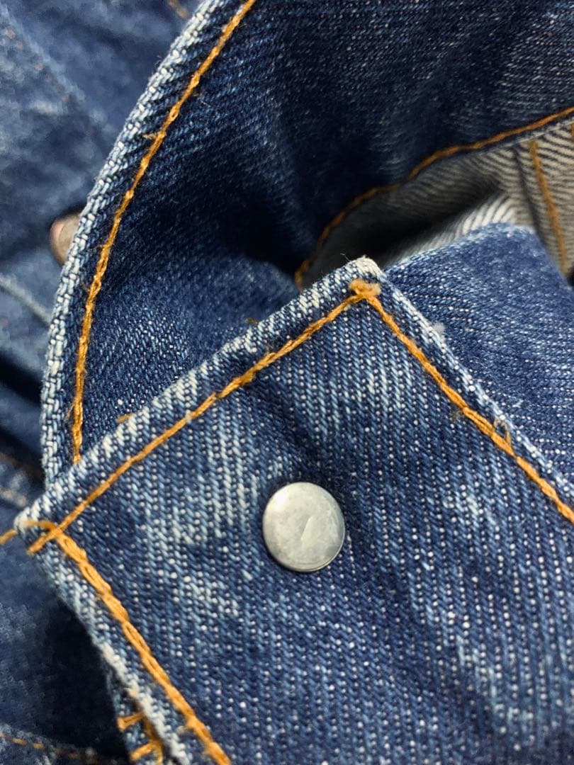 【レア】70'sリーバイス 70505 0217 均等V 44サイズ 真紺