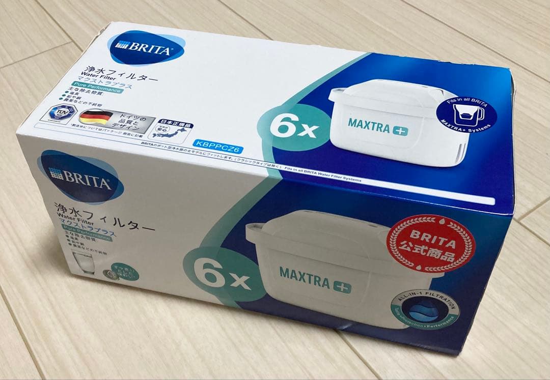 ブリタ 交換カートリッジ マクストラプラス ピュアパフォーマンス 6個入×5箱