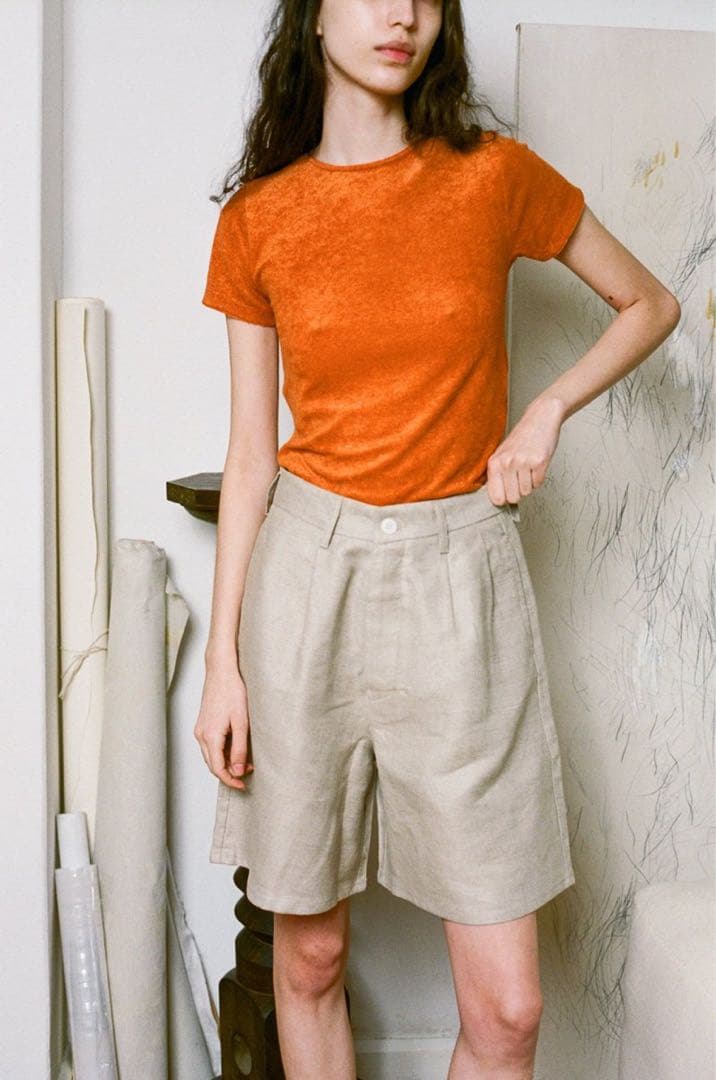 パンツ baserange Kile Shorts - UNDYED / XS