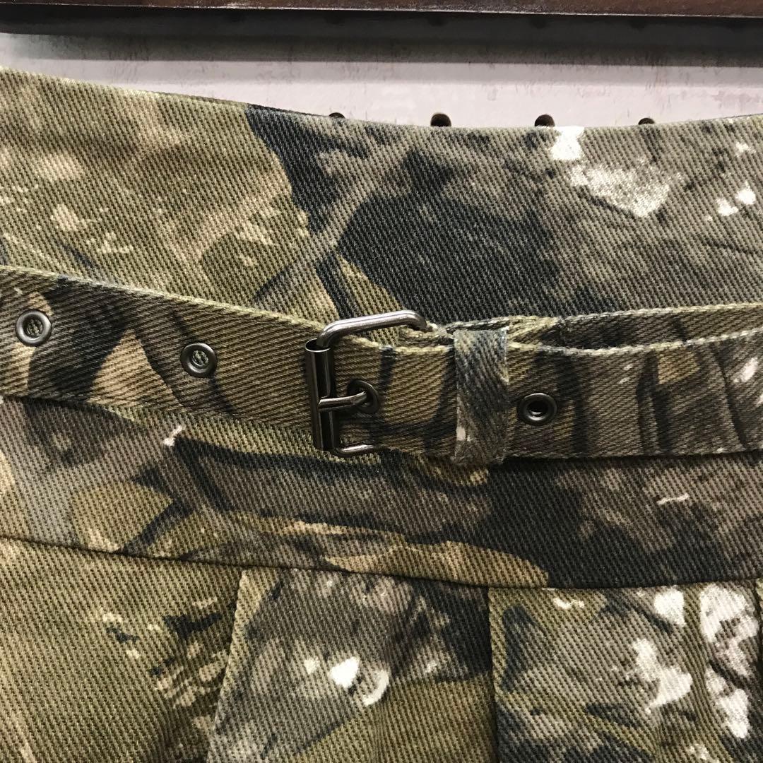 Hotter than Hell リアルツリーカモ プリーツスカート