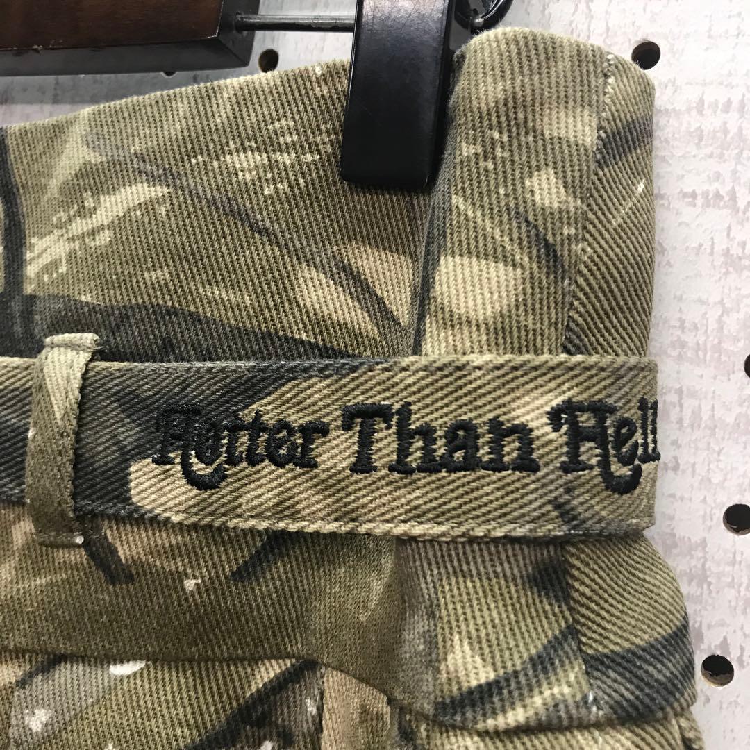 Hotter than Hell リアルツリーカモ プリーツスカート