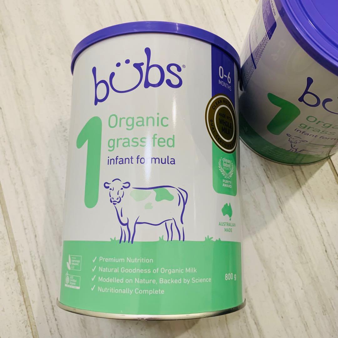 【専用】Bubs バブズ牛の粉ミルクス テップ1(0ヶ月〜6ヶ月)2缶