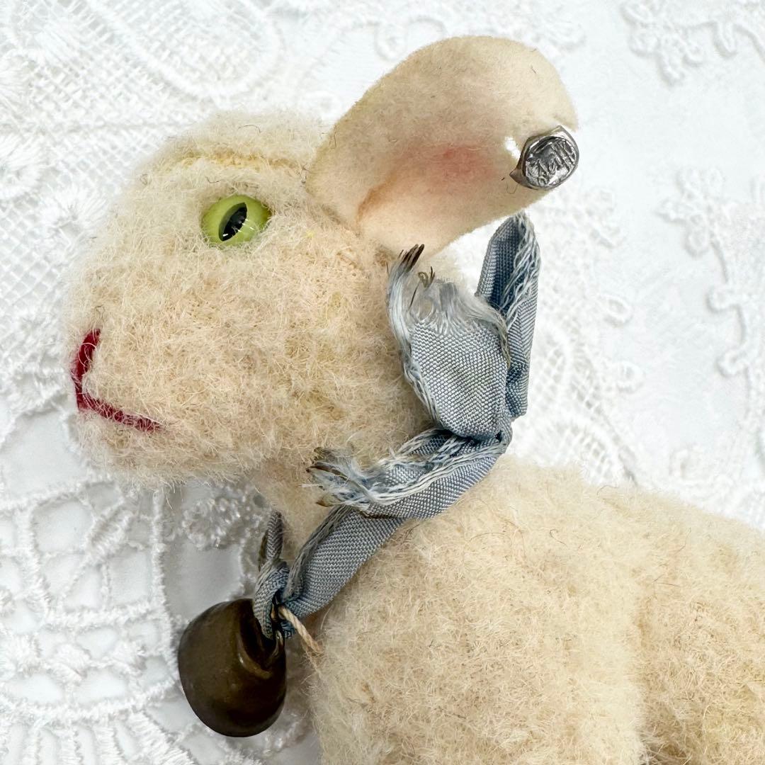 シュタイフ★Lamby 10cm★最小サイズ/ヒツジのランビー/ひつじ/羊/ラム