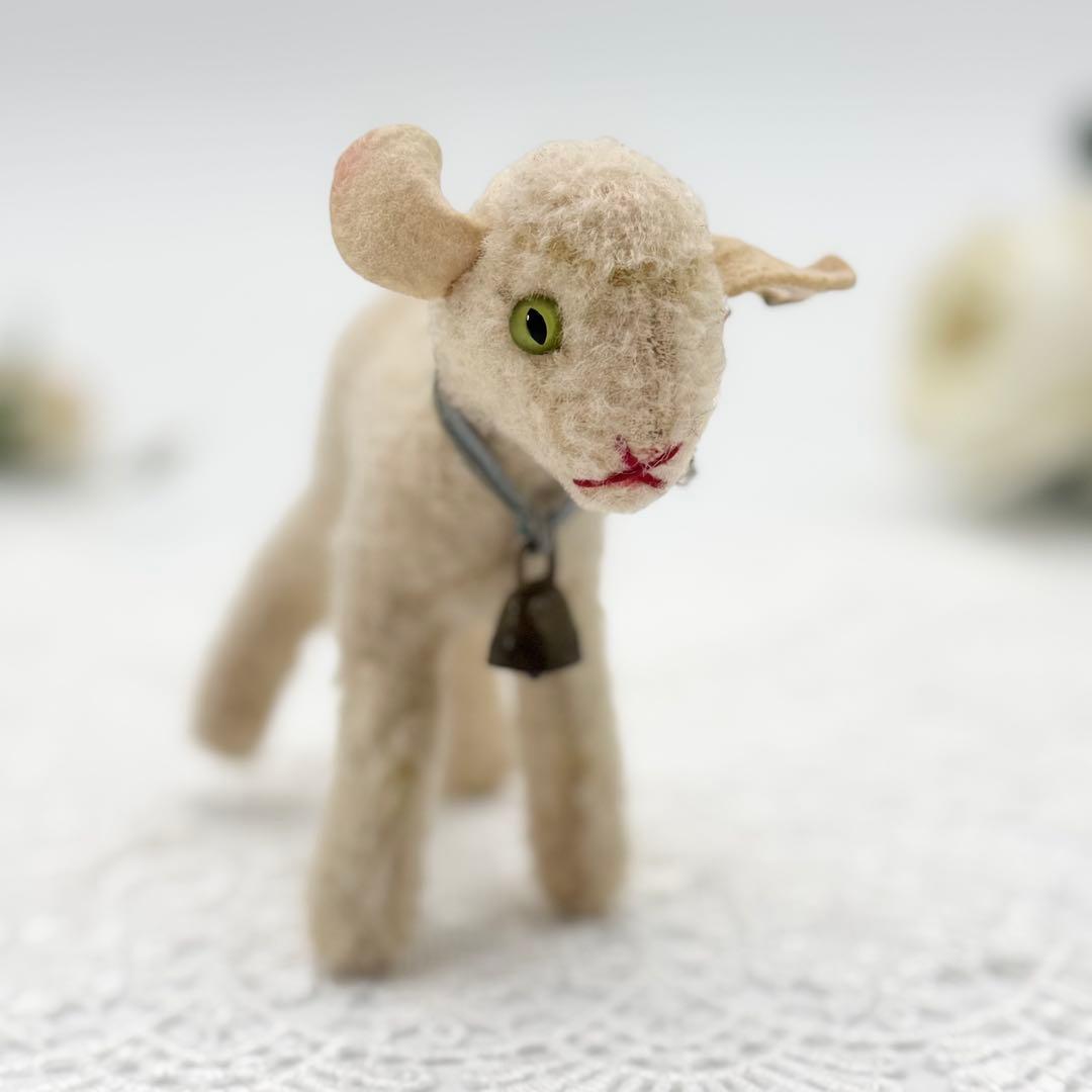 シュタイフ★Lamby 10cm★最小サイズ/ヒツジのランビー/ひつじ/羊/ラム