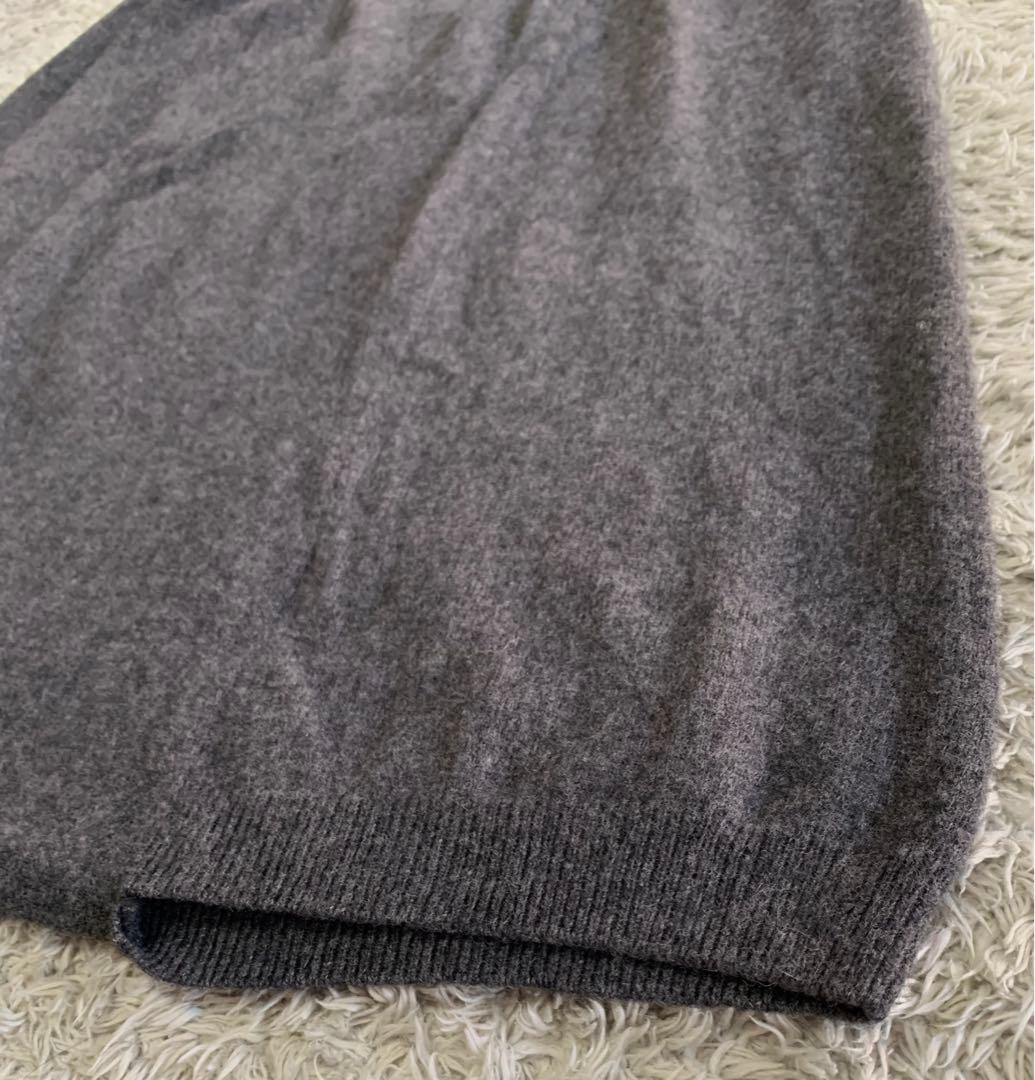 evam eva サルエルパンツ　ウール100%