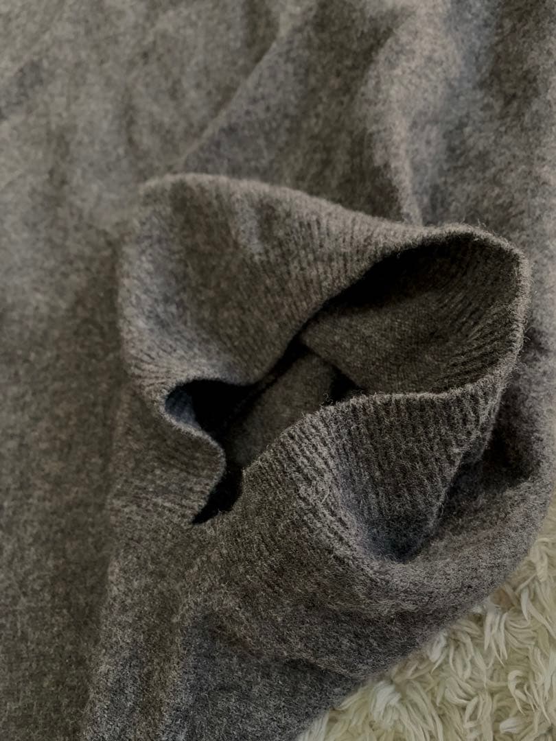 evam eva サルエルパンツ　ウール100%