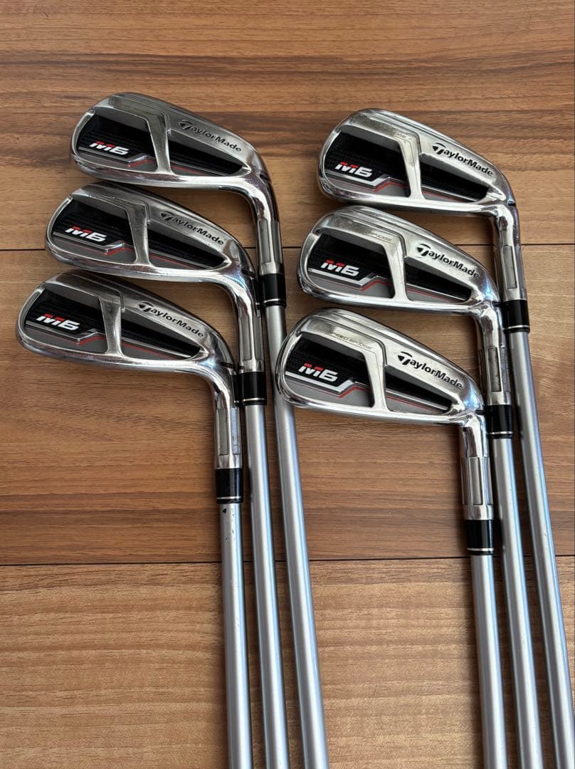 テーラーメイド M6アイアン 5〜P 6本セット FUBUKI フレックスR