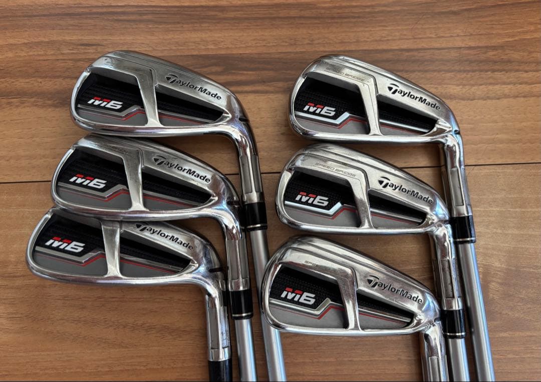 テーラーメイド M6アイアン 5〜P 6本セット FUBUKI フレックスR