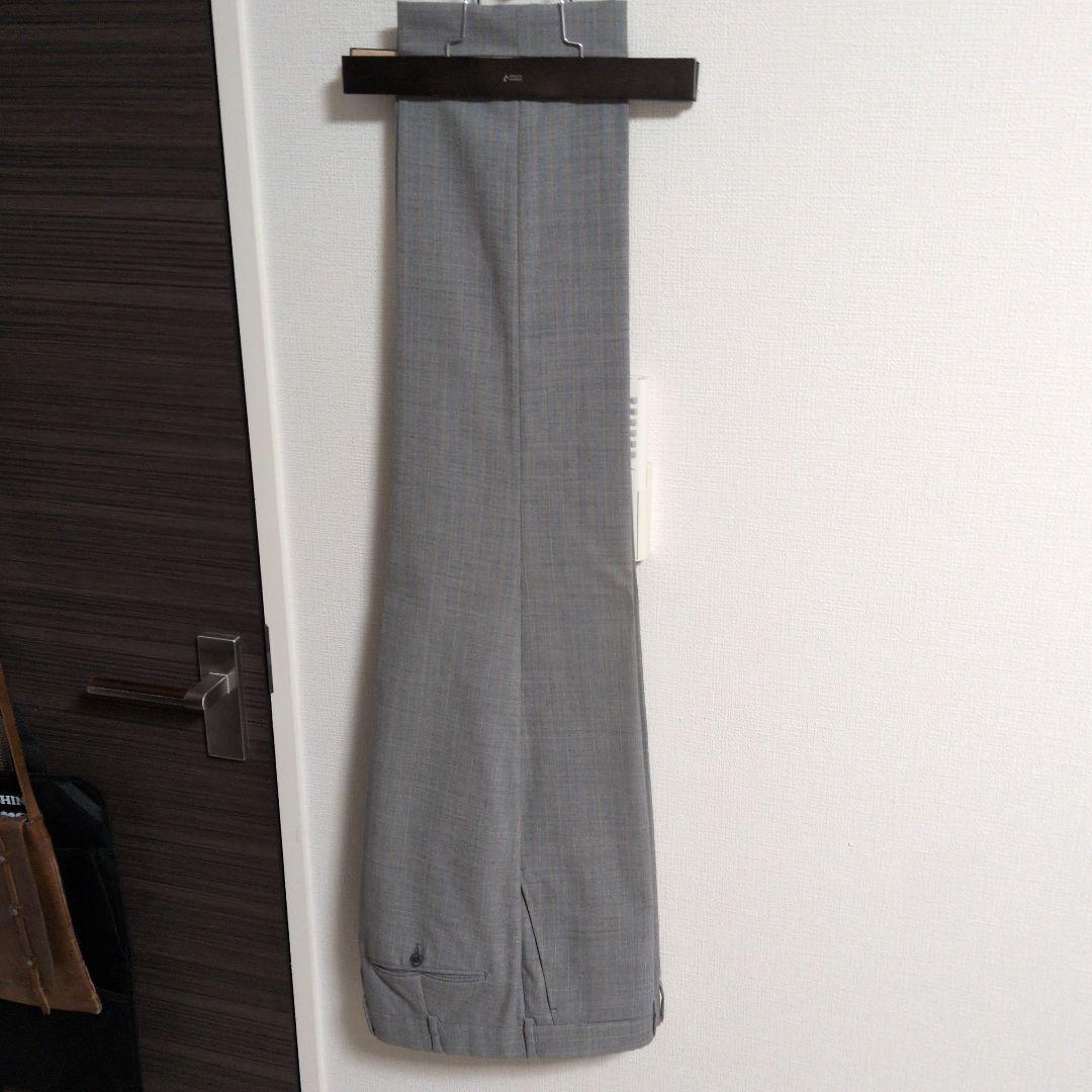 Belvest　グレー ダブルブレスト スーツ