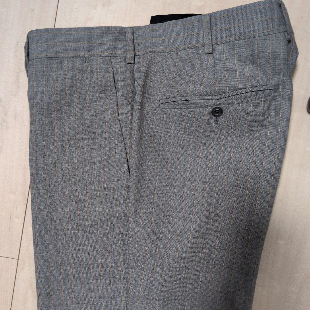 Belvest　グレー ダブルブレスト スーツ