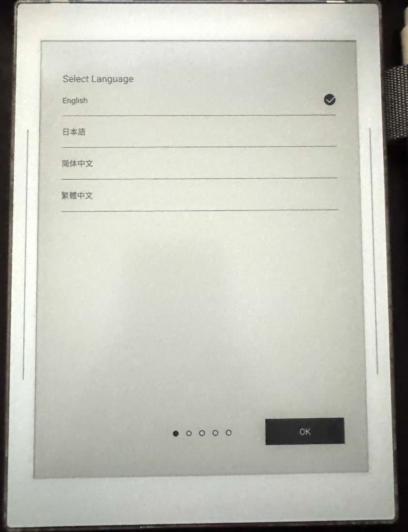 電子書籍リーダー本体 Super Note Nomad