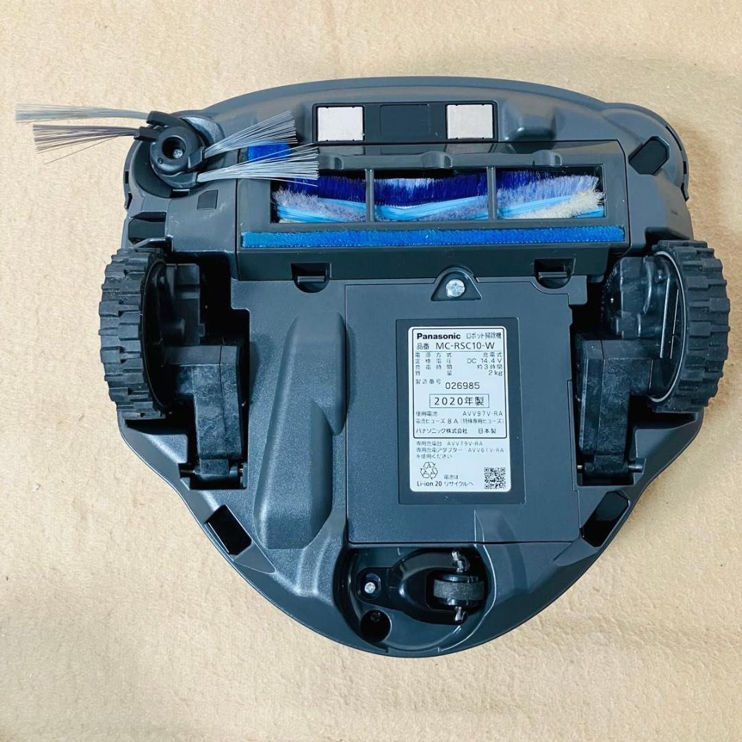 【動作品】Panasonic RULO ロボット掃除機 MC-RSC10-W