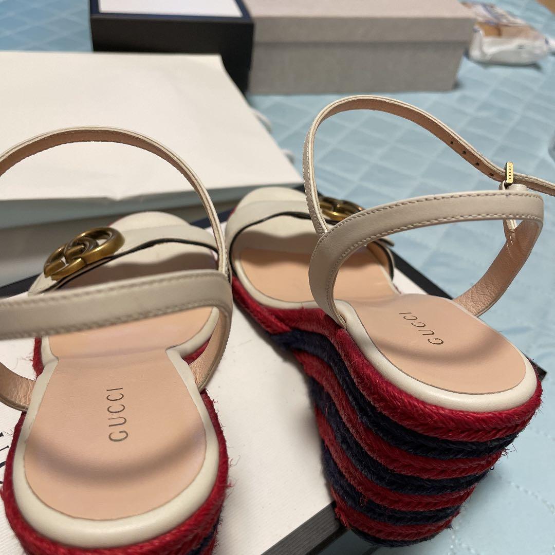グッチ　靴　サンダル GG
