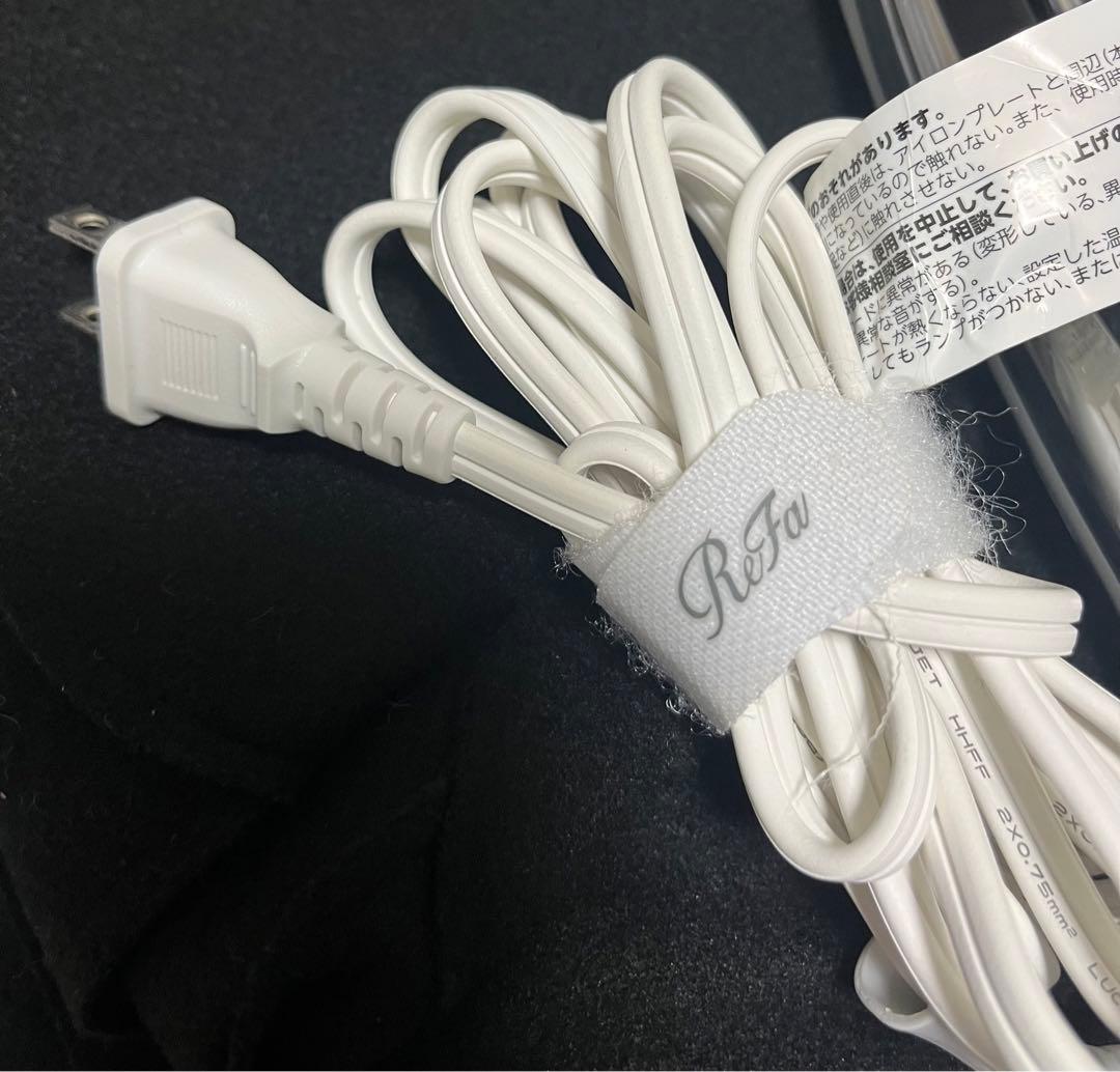 正規品 ReFa リファ ストレートヘアアイロン ビューティック ホワイト 白