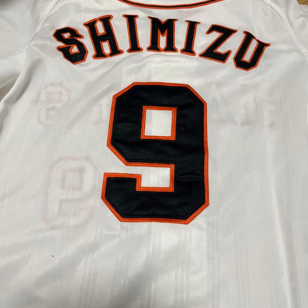 【希少品】アディダス　清水隆行　9番　読売ジャイアンツ　2006年製　Mサイズ