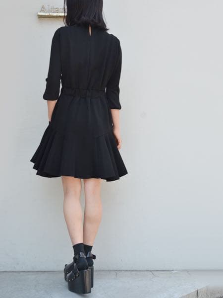 mame kurogouchi マメクロゴウチ マメ ベージュ ミニ ワンピース