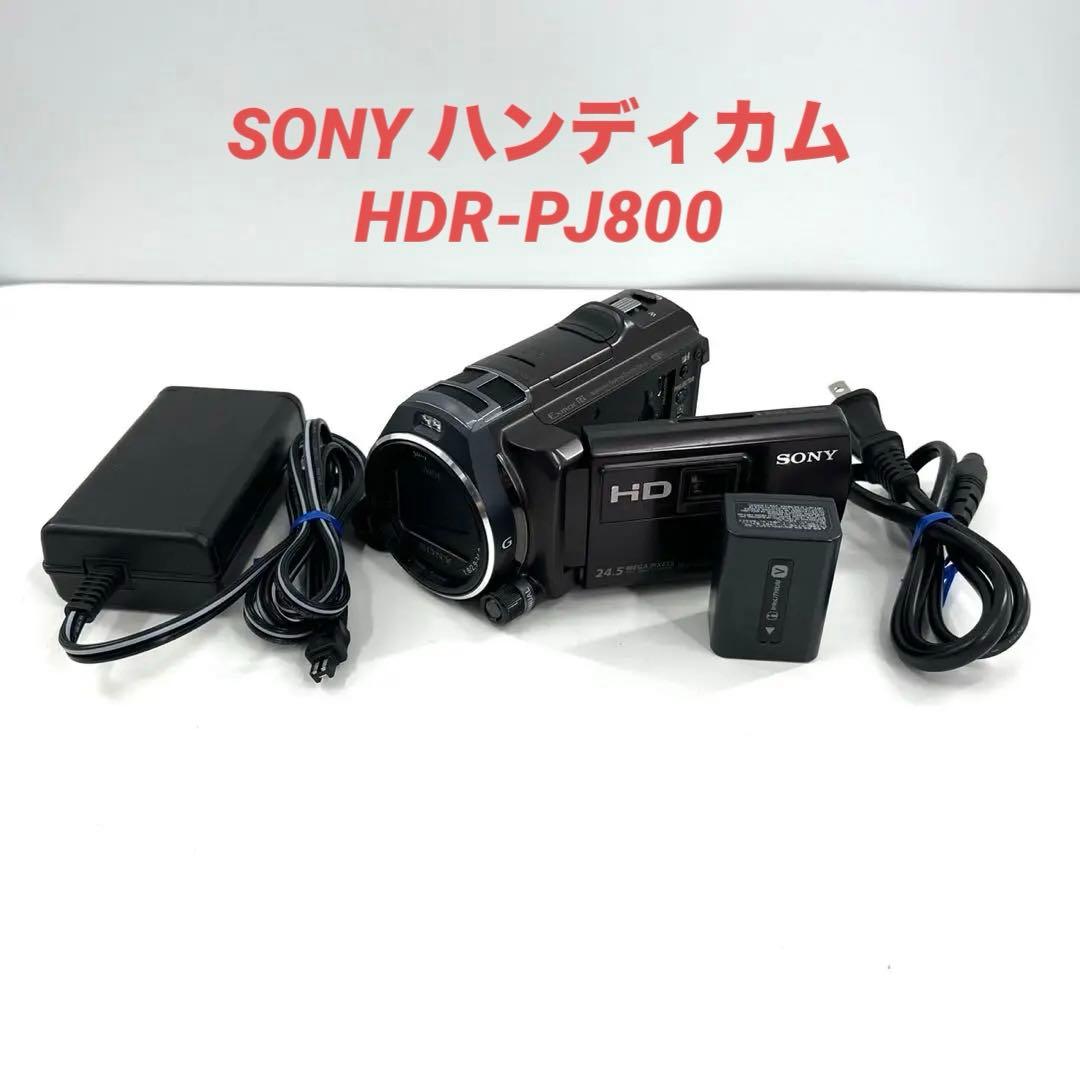 SONY ハンディカム HDR-PJ800 ビデオカメラ HD 動作確認済み