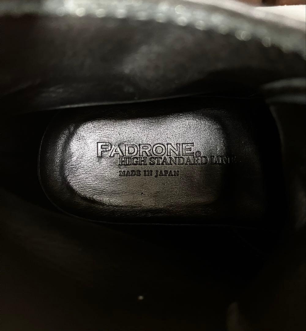 PADRONE ロマーノ ハイスタンダードライン レースアップ ブーツ 40