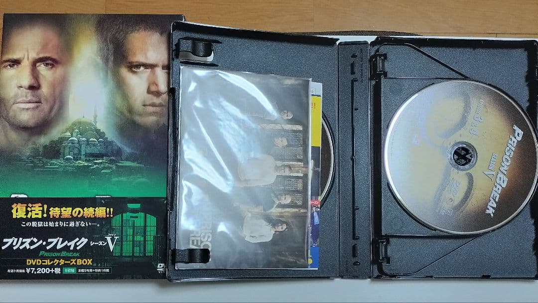 海外ドラマ「プリズンブレイク」コンパクトDVD&一部コレクターズBOX