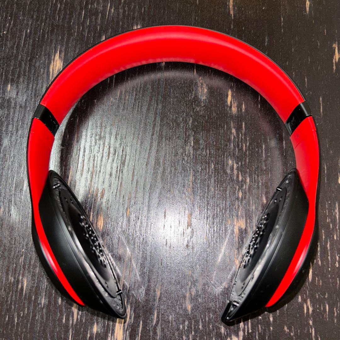 【動作良好】Beats Studio 3ワイヤレス ヘッドホン ブラックレッド