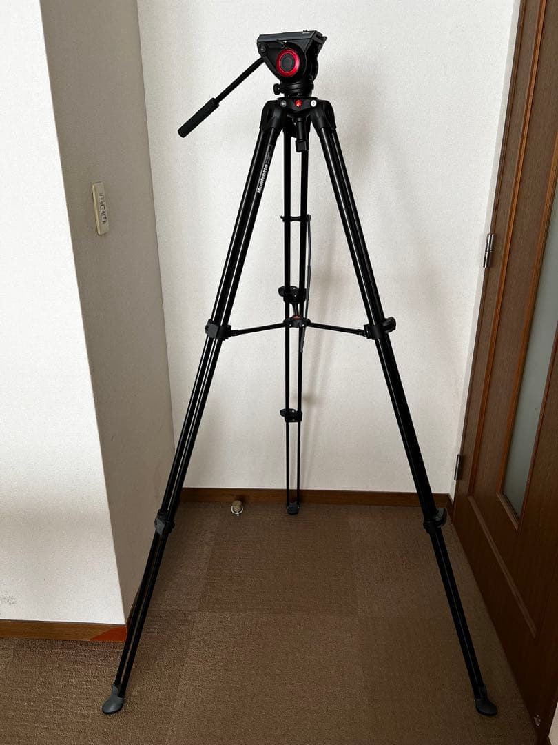 Manfrotto マンフロット 三脚・雲台（MVH500A+MVT502AM）