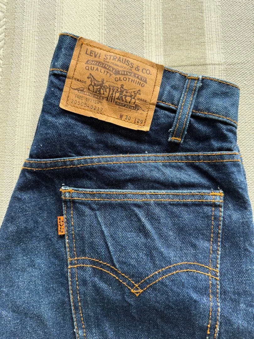 80s リーバイス 505 オレンジタブ USA製 濃紺 W30 L29